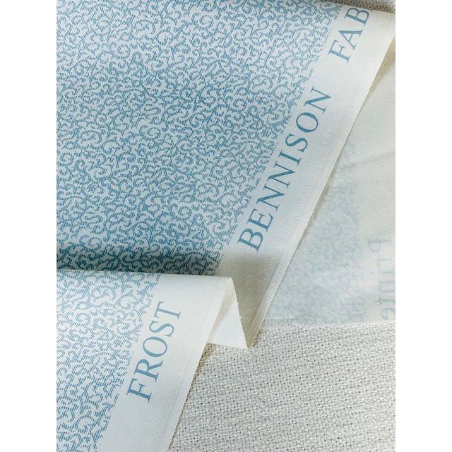 Bennison "Frost” Print– 15.25 Yards For Sale - Image 4 of 6