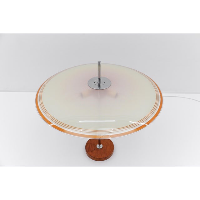 Metal Mid-Century Modern German Table Lamp, 1960s For Sale - Image 7 of 11