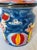 Made in Italy for Saks Fifth Avenue. La Musa signed hand painted Picasso style cookie jar. Vibrant primary color palette...
