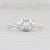 This lovely vintage style diamond ring is a Beverley K piece. Gem: Natural Diamonds - 0.19 Total Carats - Center - 0.17...