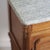 Antique French Bedside Table with Marble and Porcelain Top, 1890s For Sale - Image 5 of 17