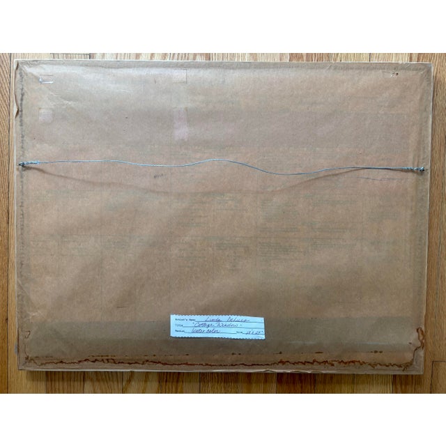 1990s Late 20th Century Linda M. DeLuca Landscape Watercolor Painting, Framed For Sale - Image 5 of 6