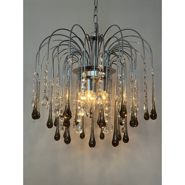 Murano Teardrop Chandelier from Maestri Di Murano, 1980s For Sale - Image 18 of 18