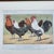 Antique French Rooster & Poultry Lithographs in Burled Wood Frames – Set of 3 For Sale In Chicago - Image 6 of 7