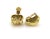 Contemporary Mid 20th Century Kieselstein Cord 18K Yellow Gold Scroll Shell Clip On Earrings For Sale - Image 3 of 5