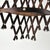 Antique Folk Art Lattice Corner Shelf With Porcelain Button Accents For Sale - Image 16 of 16