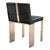Not Yet Made - Made To Order "Bianca" Chair With Bronze and Stainless Steel, Hand Crafted For Sale - Image 5 of 8
