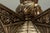 Art Deco Bronze and Frosted White Glass Five-Light Chandelier, France, 1925 For Sale - Image 13 of 18