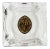Vintage Johns Hopkins University Glass Ashtray Dish For Sale