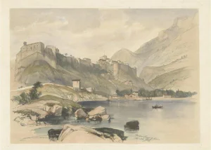 Monaco Coast of Genoa, 1836, Paper