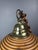 Mid-Century Italian Pencil Reed Rattan Bamboo and Brass Pendant Lamp, 1970s For Sale - Image 6 of 17