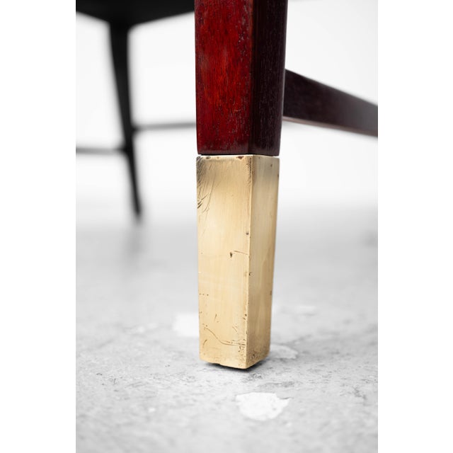 Viennese Secessionist Armchairs and Chairs by Max Benirschke / School of Prof. Josef Hoffmann, 1903, Set of 4 For Sale - Image 12 of 18