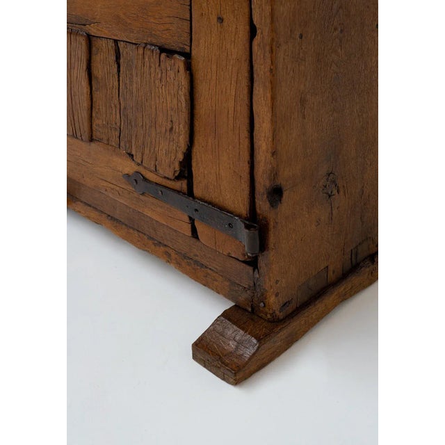 Rustic Folk Art Travail Populaire Cabinet, France, 19th Century For Sale - Image 9 of 12