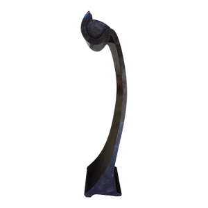 1980s Italian Modern Tessellated Marble Floor Lamp