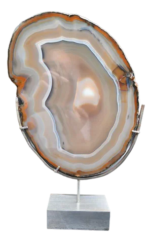 Ambiance Agate Geode Statue by Caramin Christian, 1970s