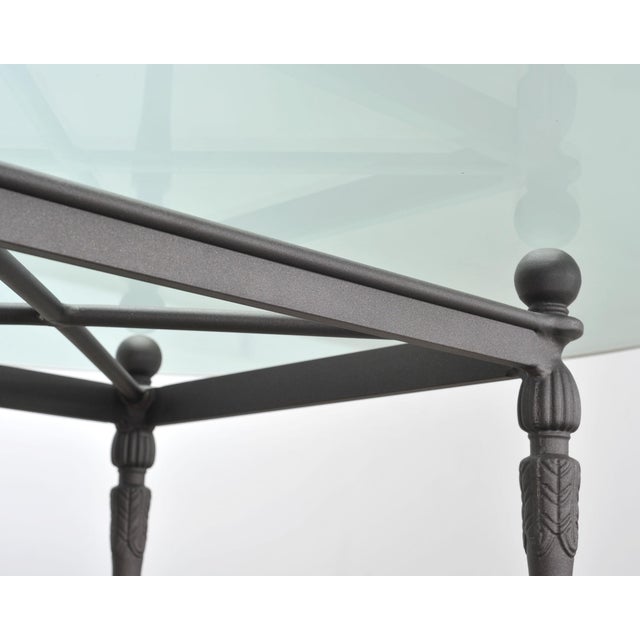 Michael Taylor Montecito Round Center or Garden Dining Table For Sale - Image 11 of 18