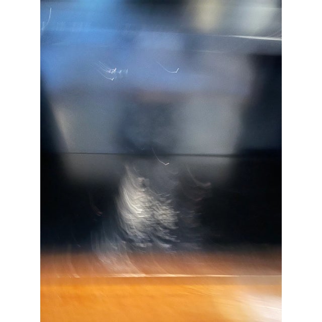 Wood Vintage Milo Baughman for John Stuart Chrome Framed Cabinet and Bookcase For Sale - Image 7 of 13