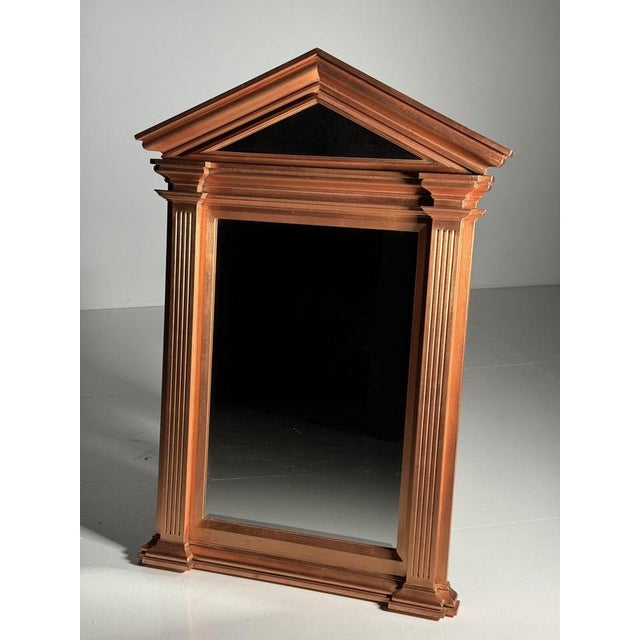 Neoclassical Mirror in Copper-Colored For Sale - Image 10 of 18