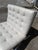Ludwig Mies Van Der Rohe White Leather Barcelona Chairs for Knoll - A Pair For Sale - Image 15 of 18