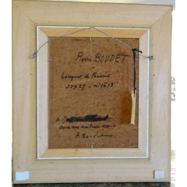 French Impressionist Oil Pierre Boudet (1915-2010) Hammer to $22,500 For Sale - Image 6 of 10