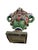 Green German Majolica Multicolored Urn Circa 1800 For Sale - Image 8 of 8