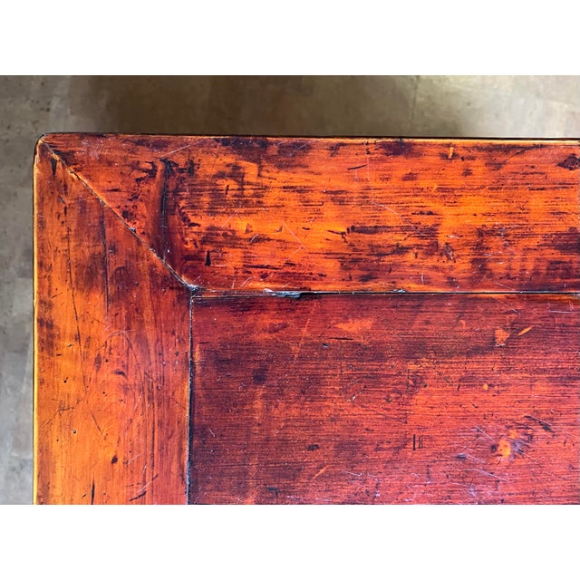 19th-Century Chinese Altar Coffer With "Cloud" Spandrels - Archival Label Discovery For Sale - Image 10 of 16