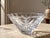 Vintage Orrefors Gunnar Cyrén Signed Leaf-Cut Crystal Bowl, Sweden A striking vintage crystal bowl designed by celebrated...