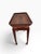 Vintage Chinese Red Lacquer & Woven Rattan Removable Tray Table With Calligraphy For Sale In West Palm - Image 6 of 14