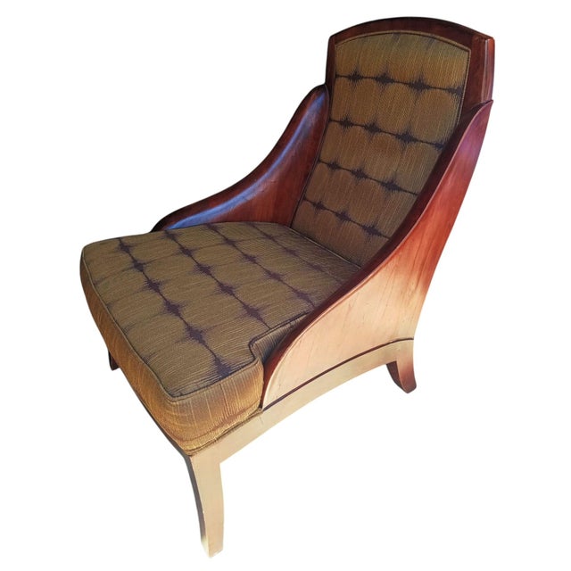 1950s Experience Unmatched Comfort With the Iconic Thos. Moser Wing Chair and Matching Ottoman For Sale - Image 11 of 12