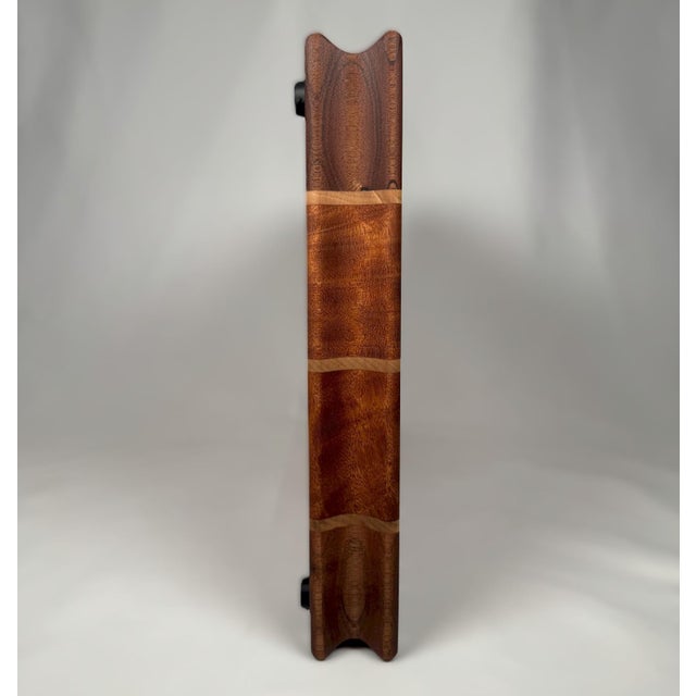 Contemporary Ember-Grid Charcuterie Board (End-Grain) For Sale - Image 3 of 8