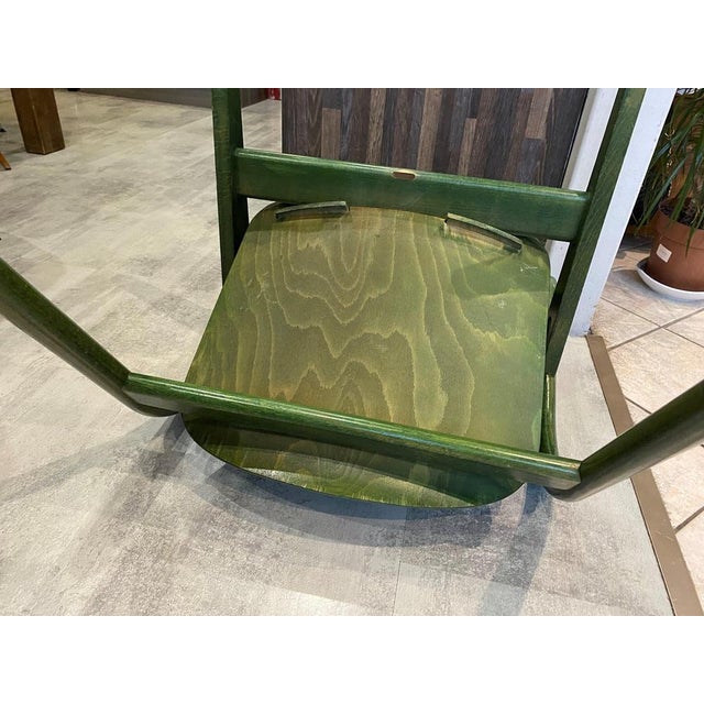 Vintage Baumann Green Lounge Chair, 1970s For Sale - Image 4 of 18