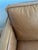 West Elm West End Modern Genuine Leather Sofa For Sale - Image 4 of 4