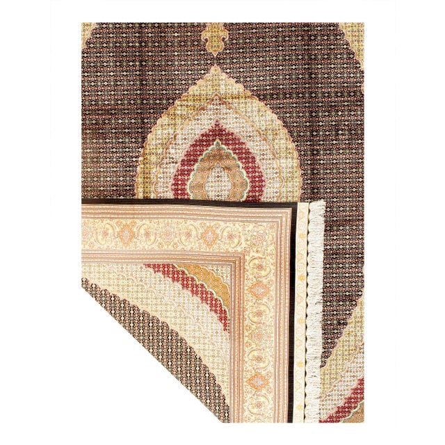 Traditional Pasargad DC Exquisite Design Paris Palace Fine Power Loom v. Silk Rug For Sale - Image 3 of 3