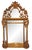Antique Carved Large French Rococo Gold Wood Wall Mirror For Sale