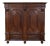 Antique Belgian Oak Carved Armoire For Sale