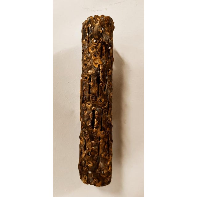 Sputnik Wall Light in Otto Meteorite For Sale - Image 9 of 15