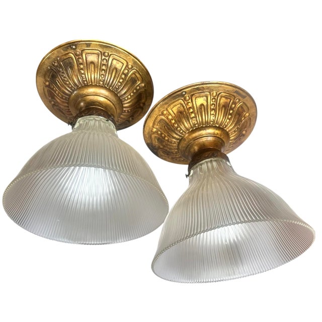These are just great fixtures for many location's of your home.The aging patina of the canopies lends character to these...