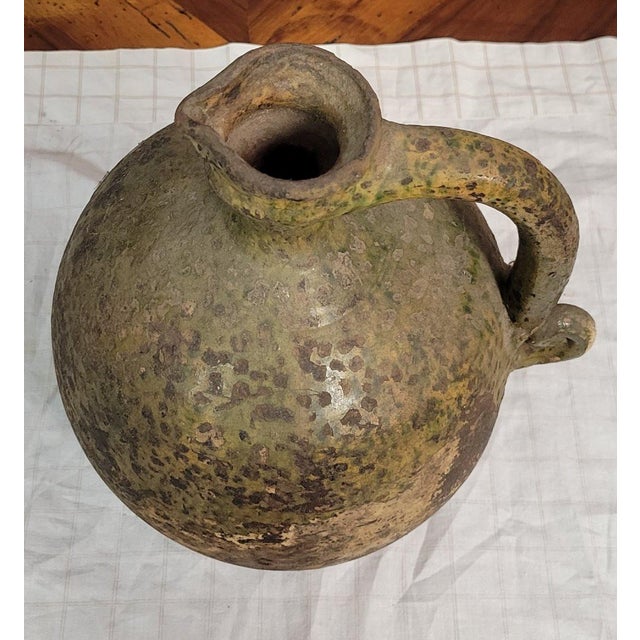 Traditional Berber Terracotta Pottery Vase For Sale - Image 4 of 7