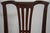 1990s Pair Dennis Bork Williamsburg Style Mahogany Chairs For Sale - Image 5 of 18
