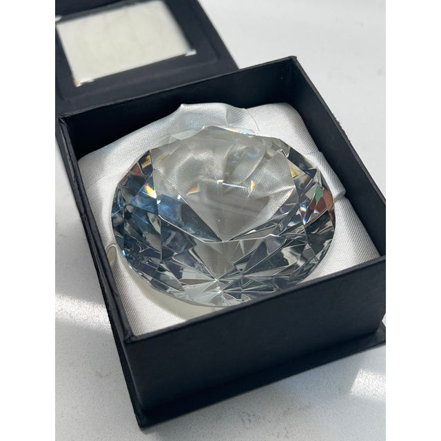 Rosenthal Rosenthal Diamond Paper Weight For Sale - Image 4 of 4