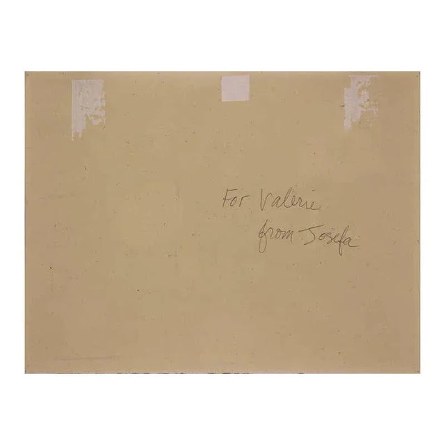 2000s Contemporary Abstract Surrealist Space Themed Landscape Block Print by Josefa Vaughan For Sale - Image 10 of 12