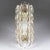 Metal Glass and Brass Sconce by Carl Fagerlund for Orrefors, Sweden, 1960s For Sale - Image 7 of 7