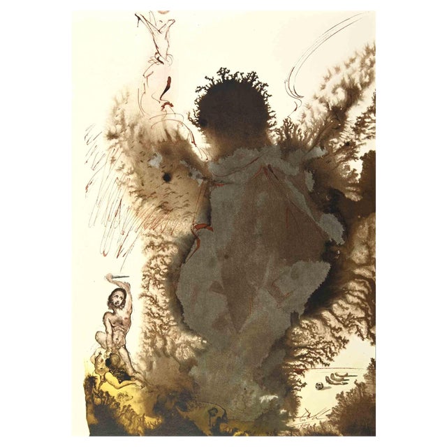 Salvador Dalí, Abraham, Abraham!, Lithograph, 1964 For Sale