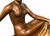 Large Art Deco Statue Female Nude Figurine in Resin For Sale - Image 3 of 11