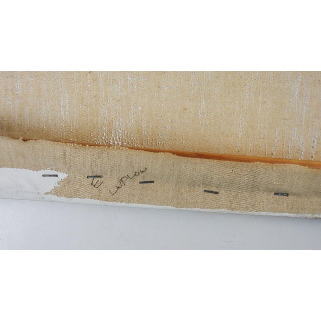 Contemporary Contemporary Church Ruins Headstones Fauvist Painting For Sale - Image 3 of 4