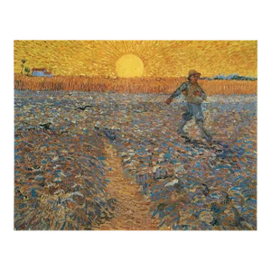 2008 After Van Gogh "Sower (After Millet)", First Edition German Poster