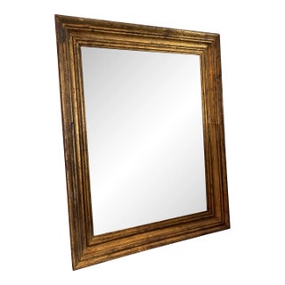 19th Century Italian Gilt Wall Mirror For Sale