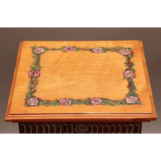 Antique Satinwood Pedestal For Sale - Image 3 of 10