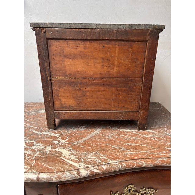 Mid 19th Century Miniature French Empire Marble Top Commode For Sale In Boston - Image 6 of 10