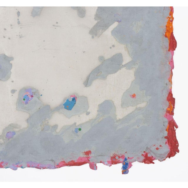 Late 20th Century Elfi Schuselka Rainbow Grid Mixed Media Sculpture For Sale - Image 5 of 6